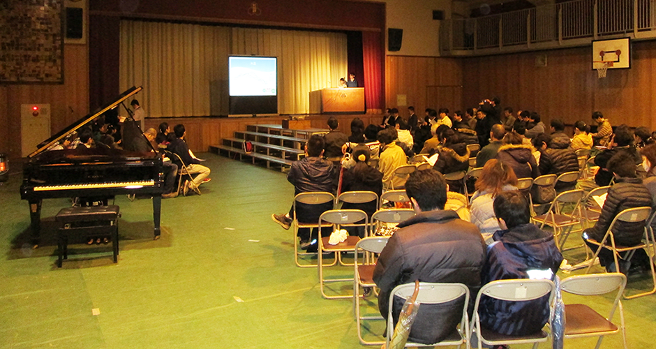 ２月２４日に当会も会員の兵庫運河・真珠貝プロジェクトの成果発表会が開催されました。