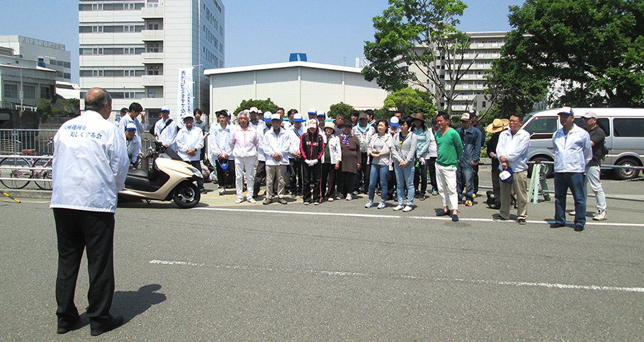 当会の会員合同の春季清掃活動を実施しました。