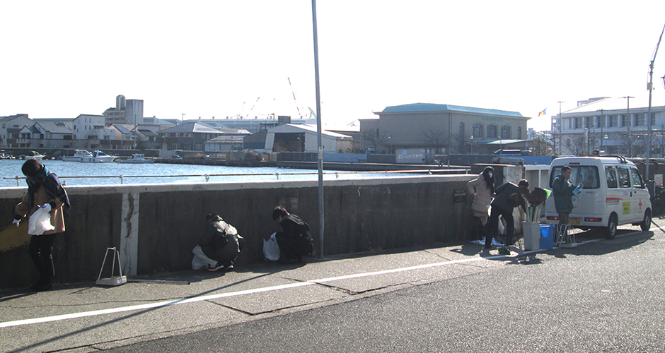 兵庫運河周辺「兵庫区民まちかどクリーン作戦」に参加して来ました。
