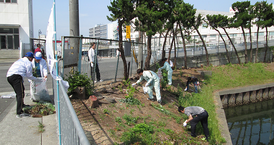 会員合同春季清掃活動を実施しました