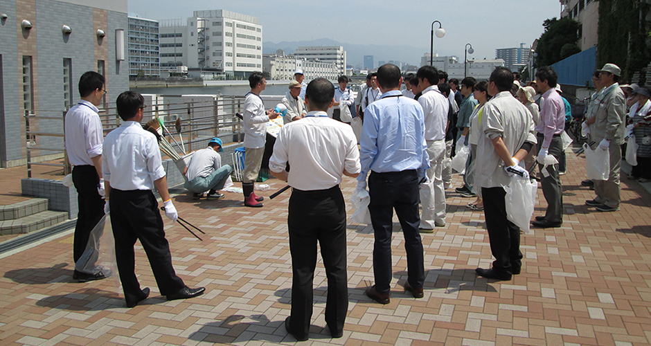 兵庫区民まちかどクリーン作戦に参加しました