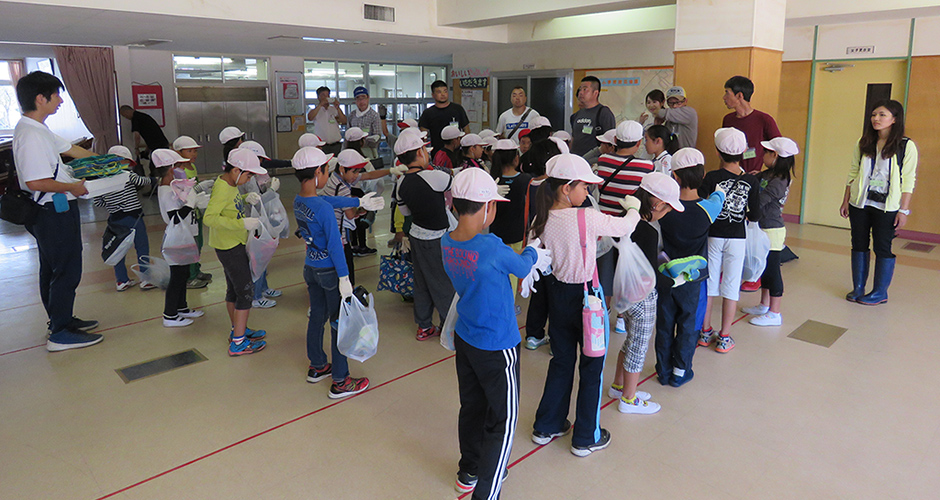 今年も浜山小学校の環境学習が実施されました