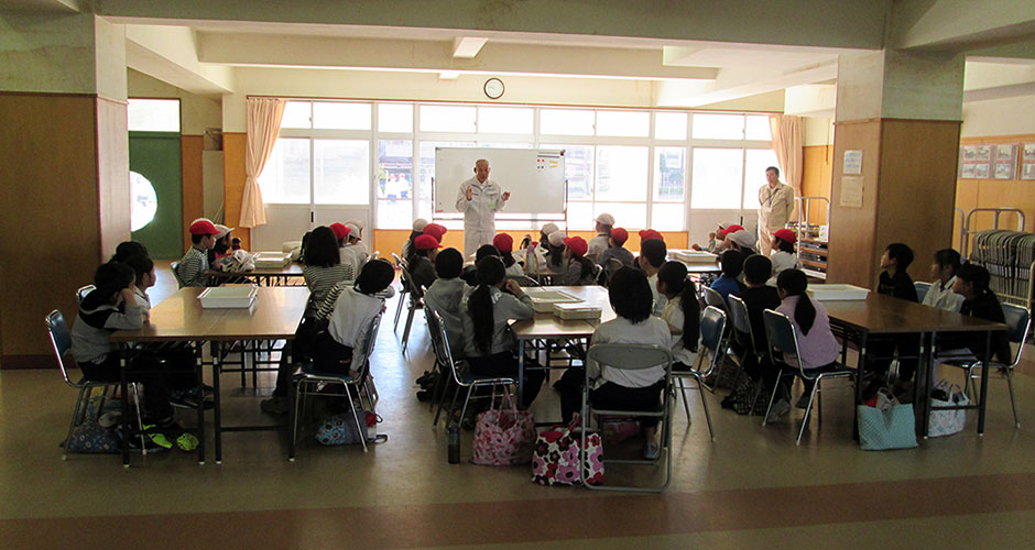 秋の市立浜山小学校の環境学習を実施しました！！