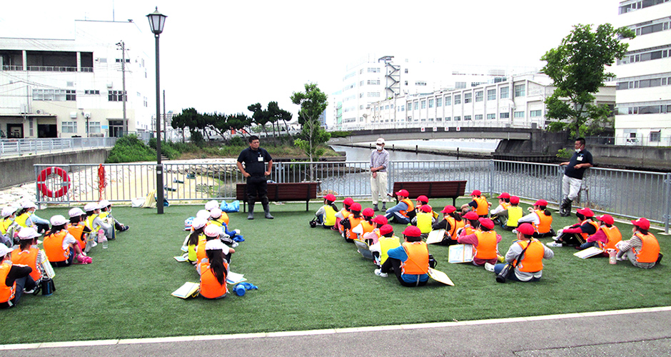 浜山小学校の校外環境学習が再開しました！！