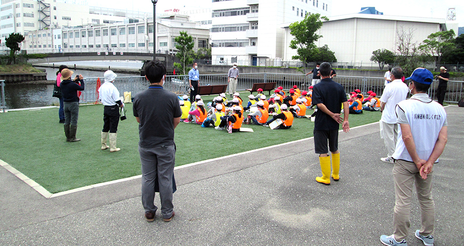 浜山小学校の校外環境学習が再開しました！！