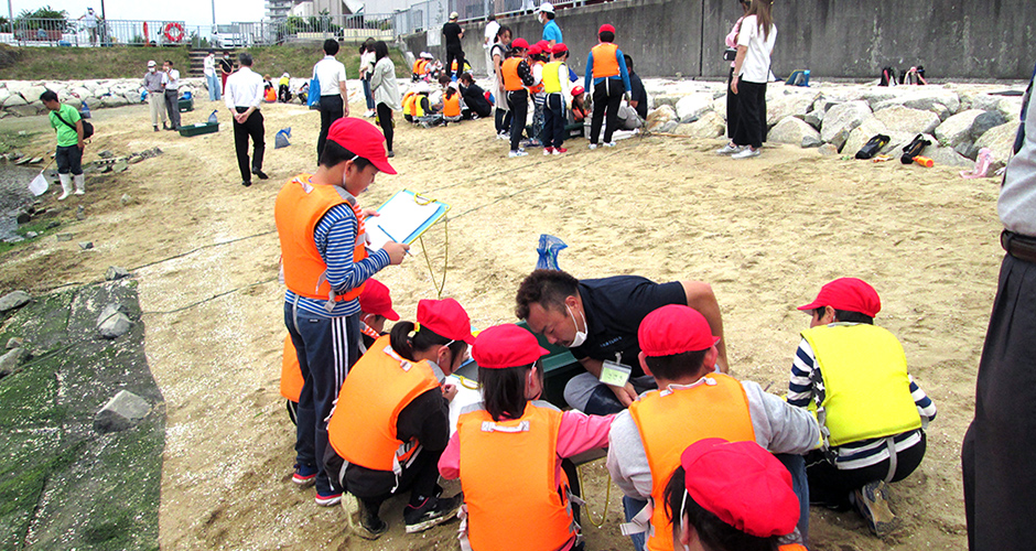 浜山小学校の校外環境学習が再開しました！！