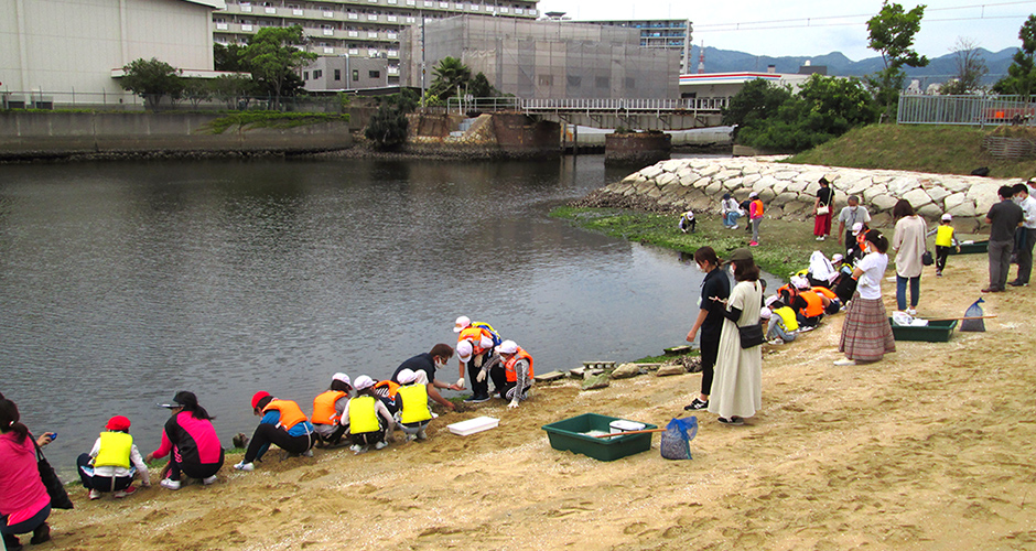 浜山小学校の校外環境学習が再開しました！！