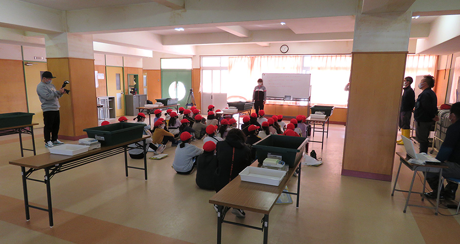 秋の市立浜山小学校（３年生）の環境学習会が開催されました！！