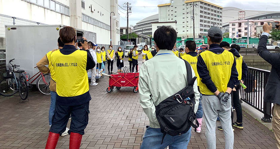 第３８回春季会員合同清掃活動が行われました。