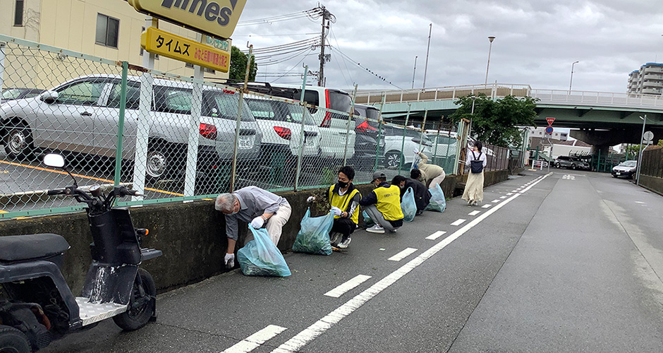 第３８回春季会員合同清掃活動が行われました。