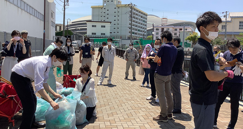 第３８回春季会員合同清掃活動が行われました。