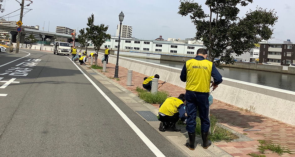 第４０回春季会員合同清掃活動が行われました。