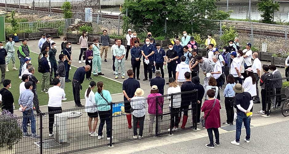 第４０回春季会員合同清掃活動が行われました。